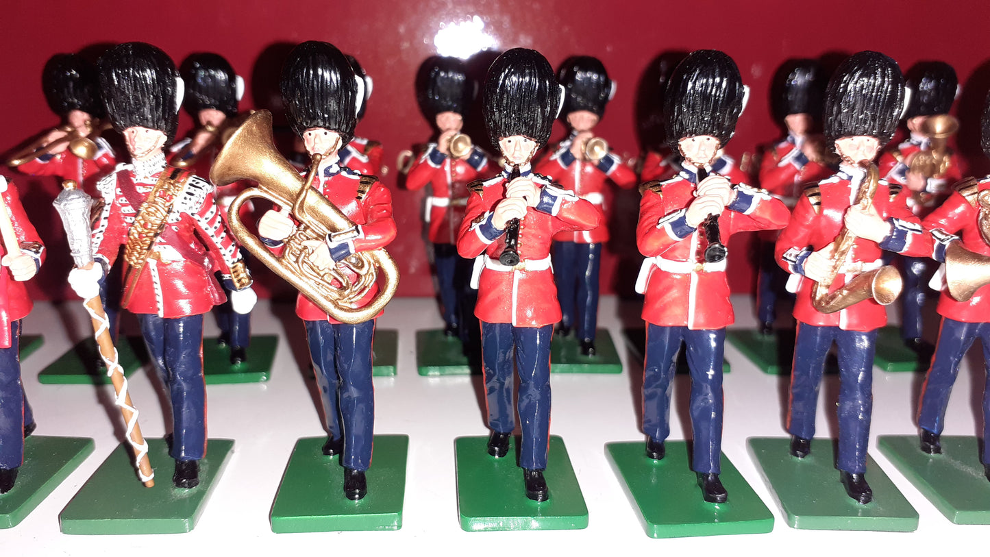 Britains 43058 2006 Grenadier Guards Band metal Limited Edition boxed 24S8