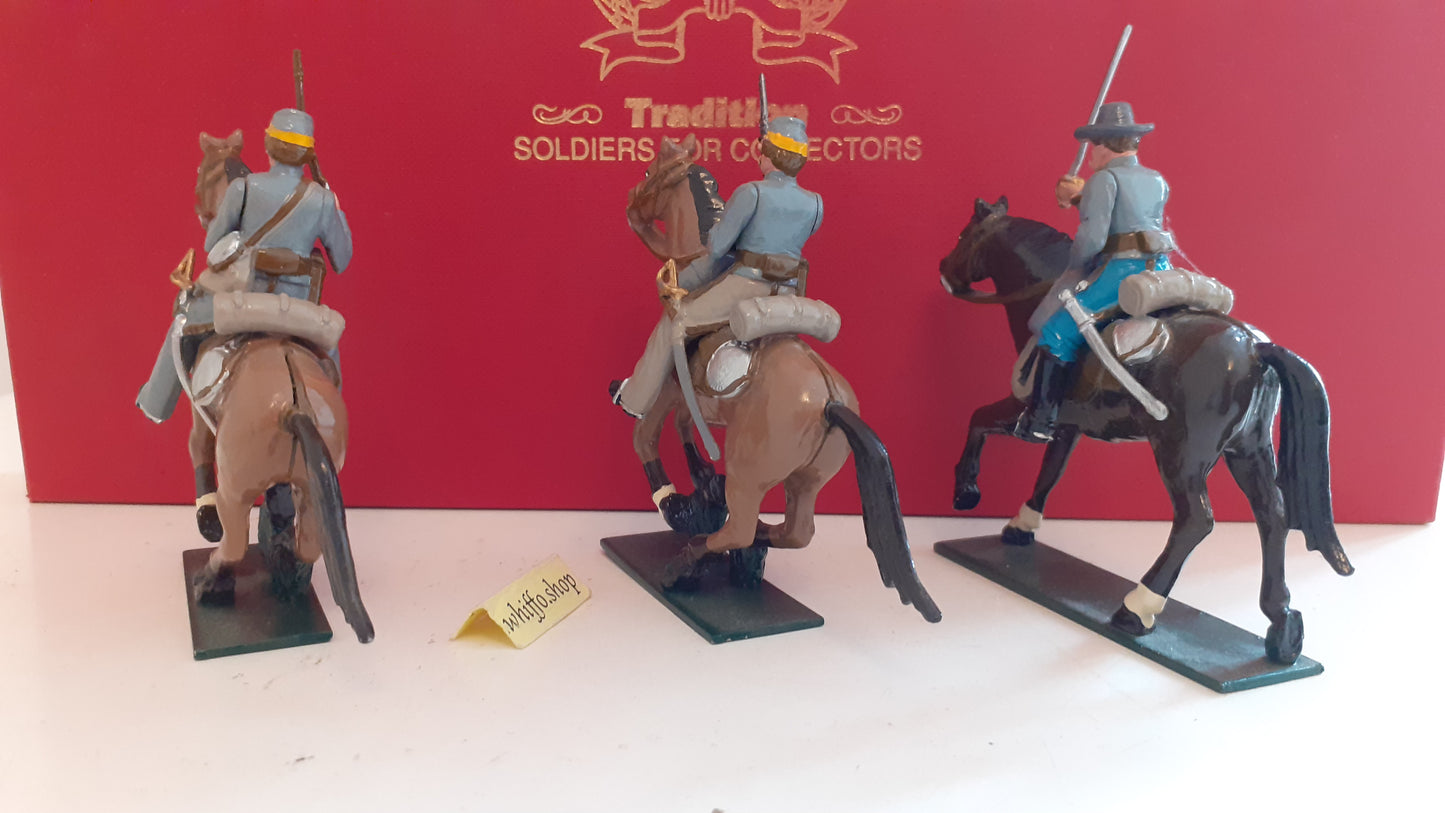 tradition 917 acw confederate cavalry 1995 made 1:32 metal S450