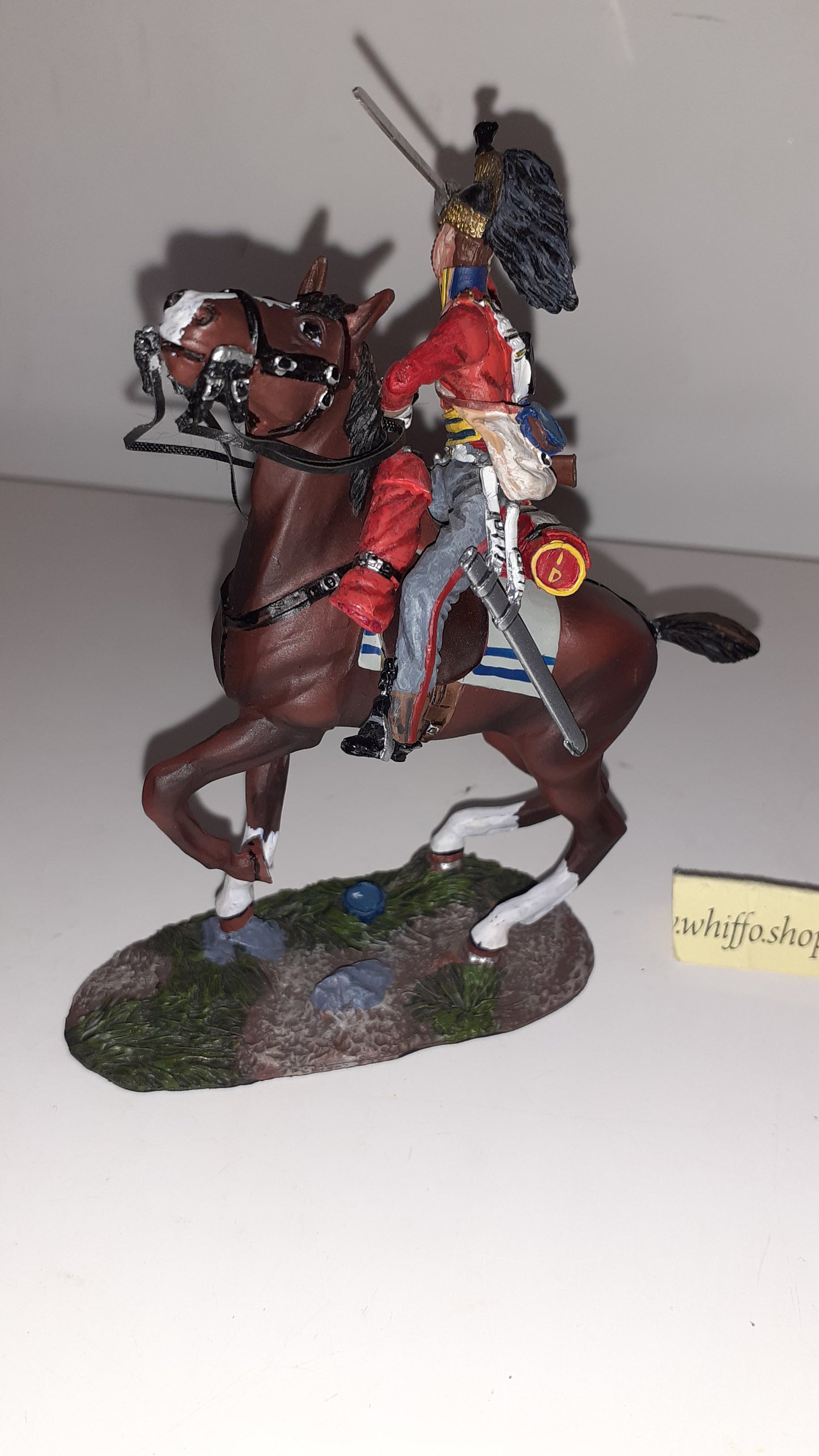 Britains 36062 Napoleonic Waterloo 1st Royal Dragoons Trooper Charging boxed S8