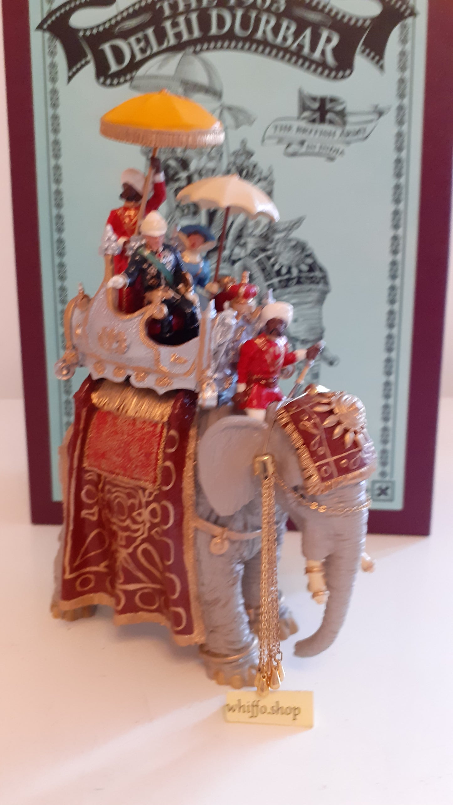 Britains 8848 1903 Delhi Durbar State Royal Elephant boxed 1997 Wdb80