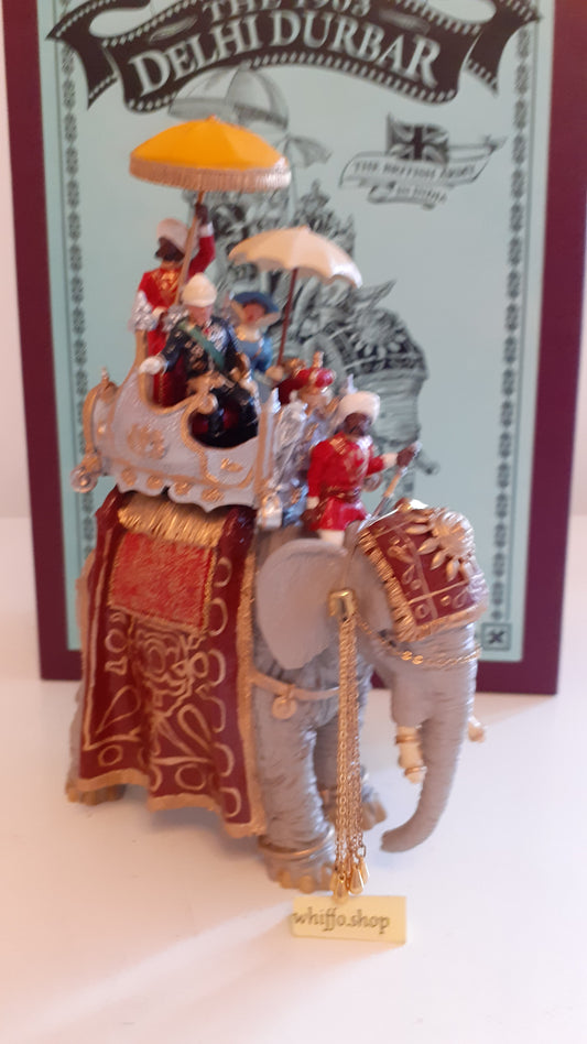 Britains 8848 1903 Delhi Durbar State Royal Elephant boxed 1997 Wdb80