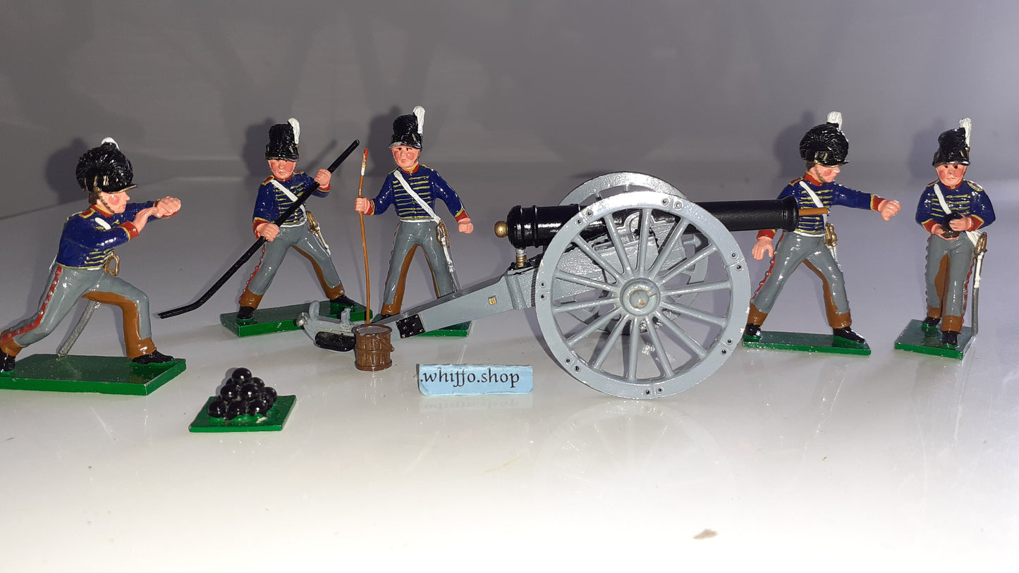 trophy miniatures 1991 Napoleonic Rha Rotal Horse Artillery Eq7 Eq59 1:32 s896