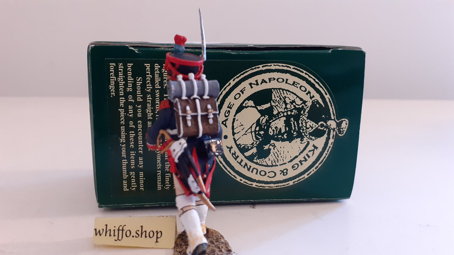 King and country French Infantry Marching Napoleonic boxd 1:30 na14 2003 Rb23