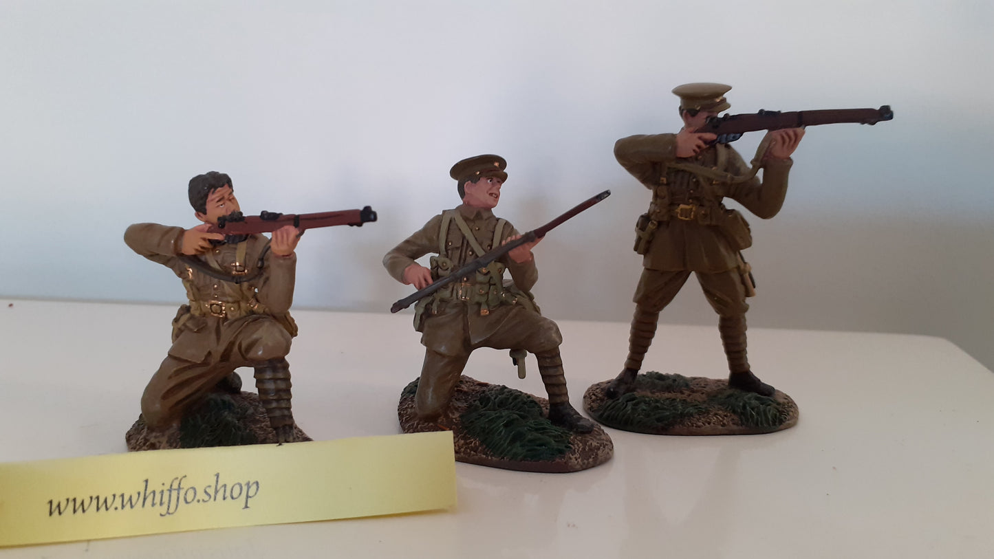 Britains ww1 17634 British infantry mons fusiliers 1914 metal boxed S2