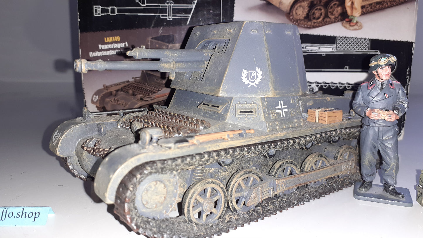 King and country ww2 German panzer 1  panzerjager 1 2011 boxd 1:32 Lah149 Wdb for sale