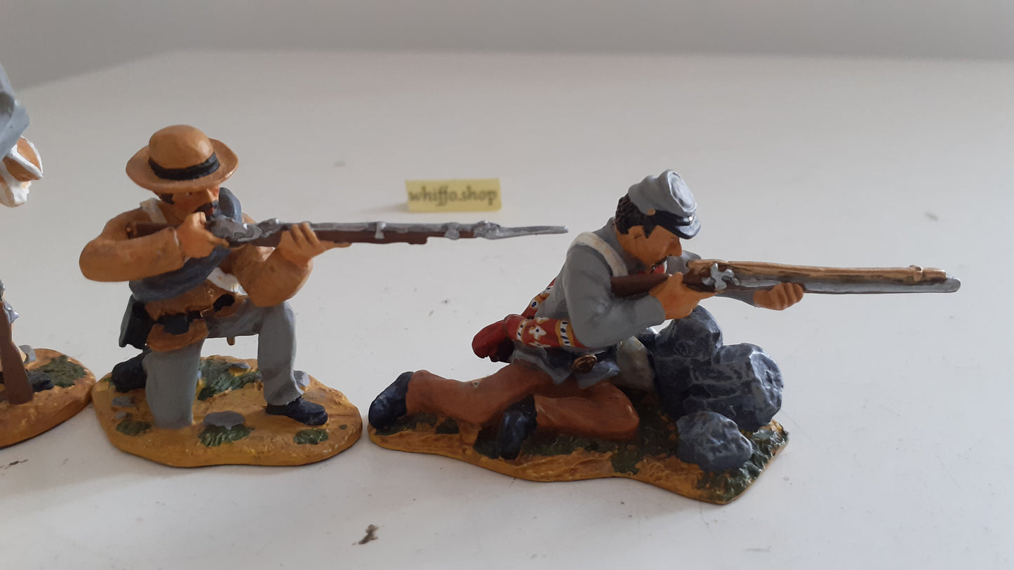 Britains 17430 2003 acw confederate 55th north carolina sharpshooters 1:32  s512