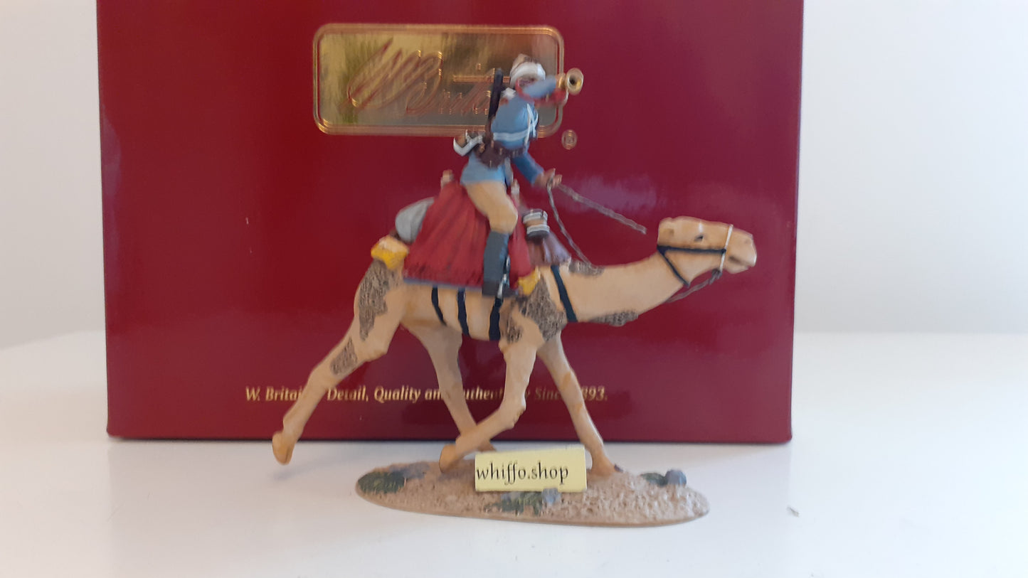 BRITAINS 27042 nile sudan camel corps bugler  only 800 made 2010 1:32 wdb54bb