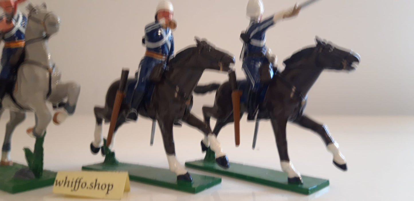 trophy miniatures 1991 Zulu War 17th Lancers Command Cavalry Zs31 1:32 s899