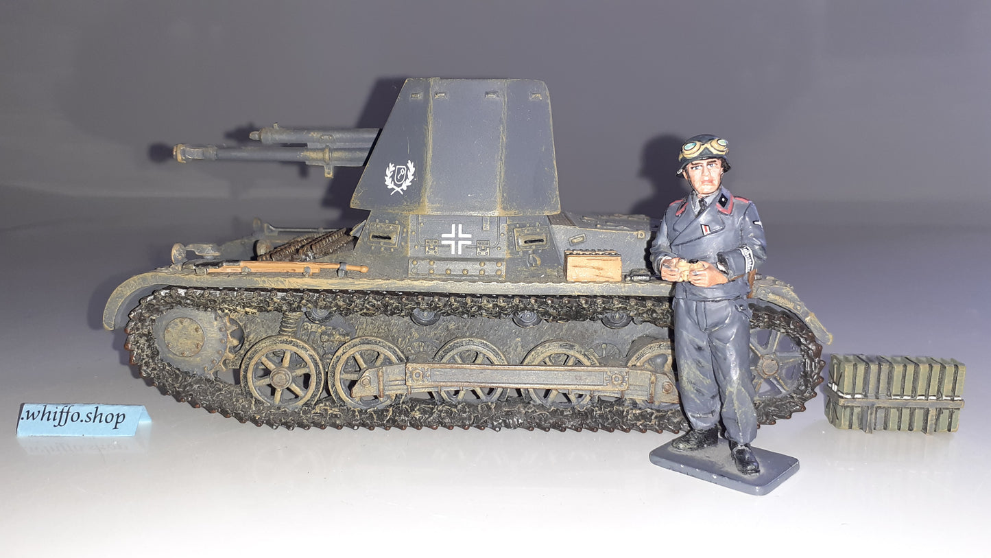 King and country ww2 German panzer 1  panzerjager 1 2011 boxd 1:32 Lah149 Wdb for sale