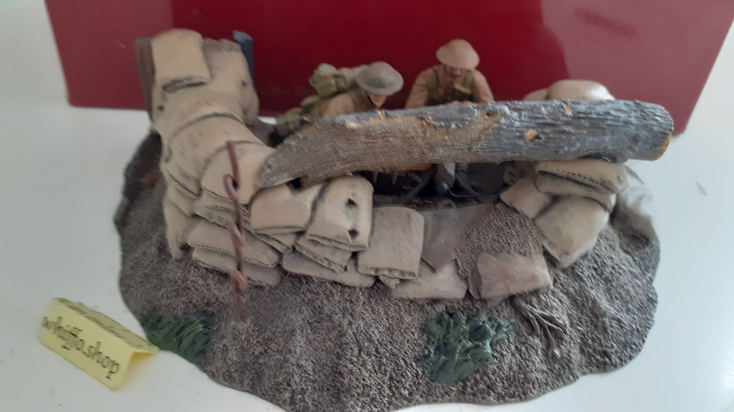 BRITAINS 23015 ww1 1916 vickers machine gun only 700 made 2010 1:32 wb85