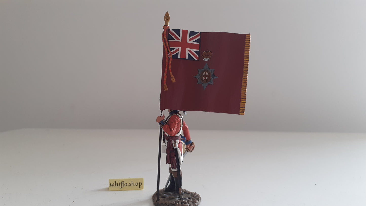 King and country Napoleonic Na126 Coldstream Guards colours flag 2007 boxd s130