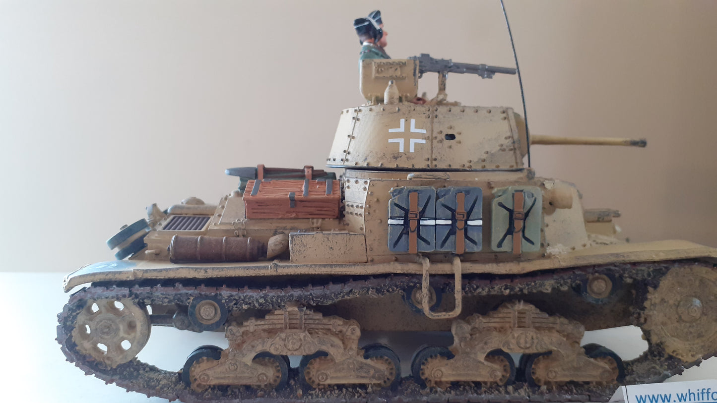 King and country Ak075 Ak75 Afrika Korps Carro Armato 1:30 Na237 Wdb