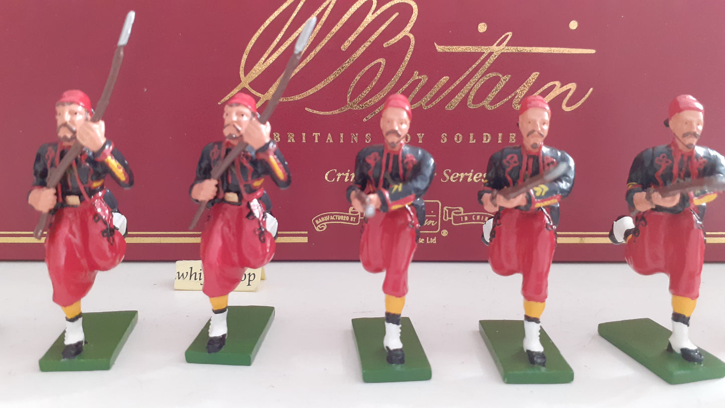 Britains 00167 french zouaves crimean war acw 1999 1:32 metal S733