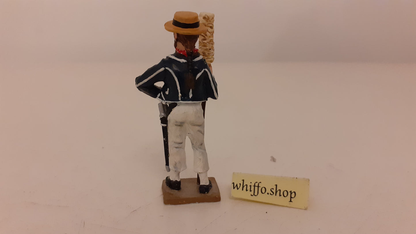 King and country Royal Navy Admiral Nelson Gunner Trafalgar No box 1:30 nn4 Dc9