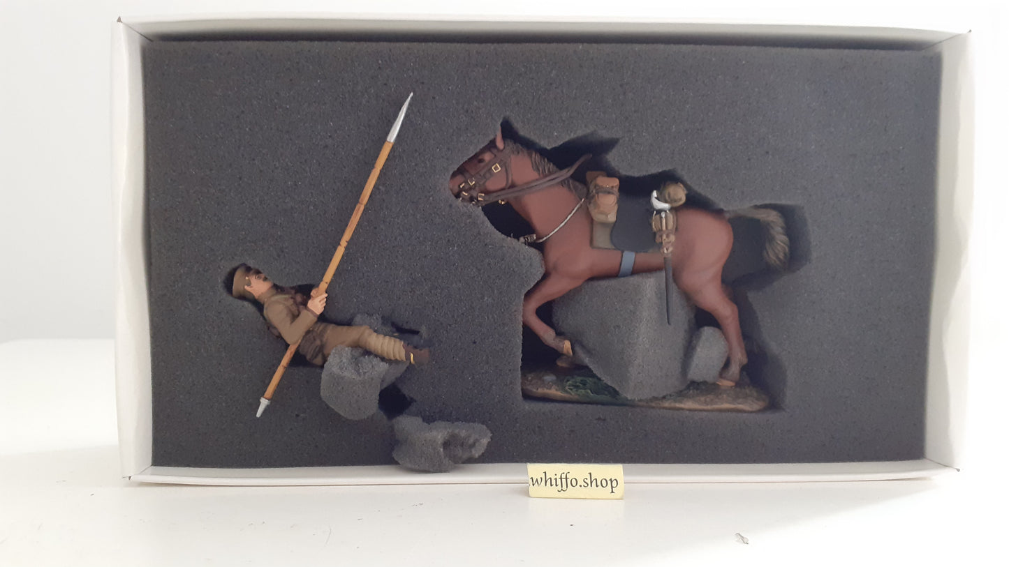 Britains 17668 Ww1 British 9th Lancer Cavalry Mons 1914 2008 1:32 metal S144