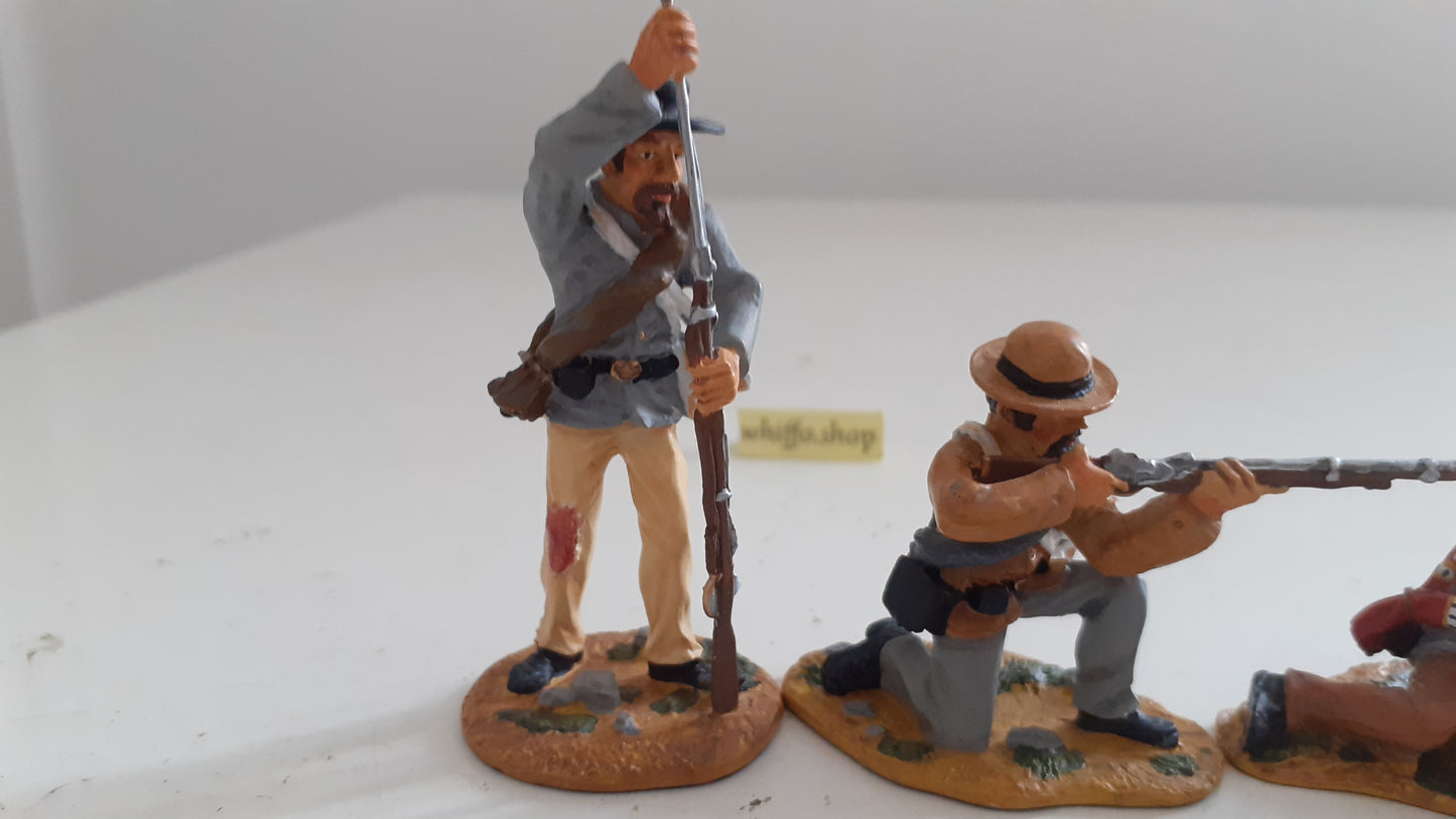 Britains 17430 2003 acw confederate 55th north carolina sharpshooters 1:32  s512