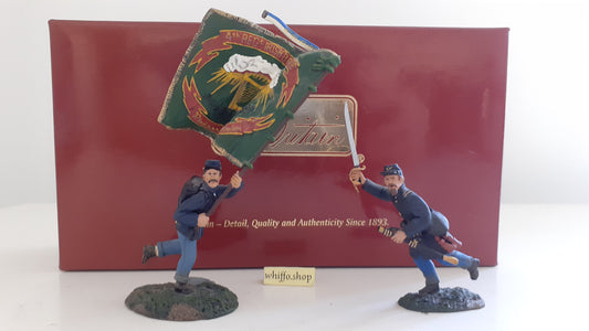 Britains 17933 Union Acw Irish Brigade Flag Command 2007 1:32 metal S534