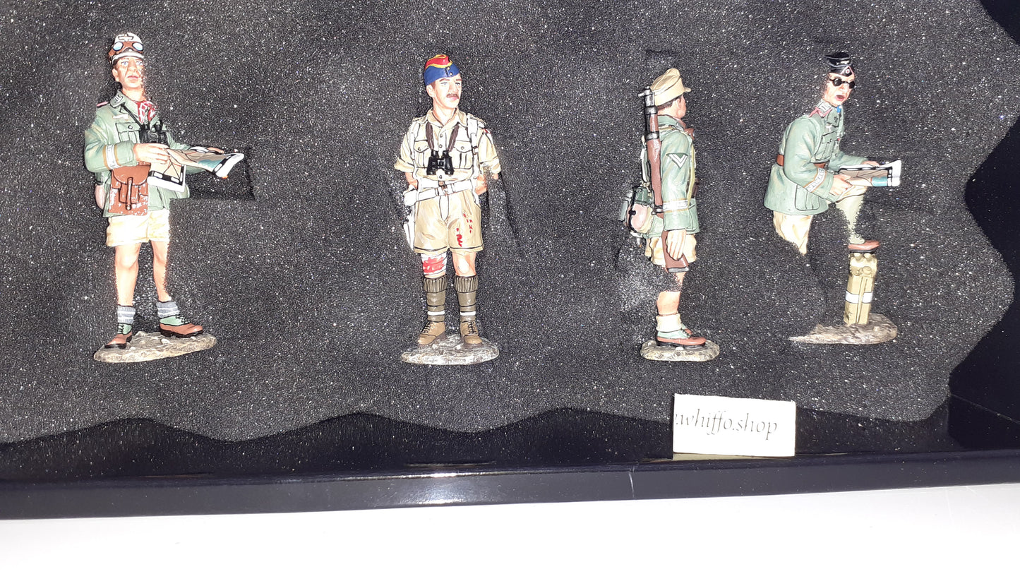 King and country Ak28 Afrika Korps 8th Army Prisoner German Ww2  boxed 1:30 Wdb