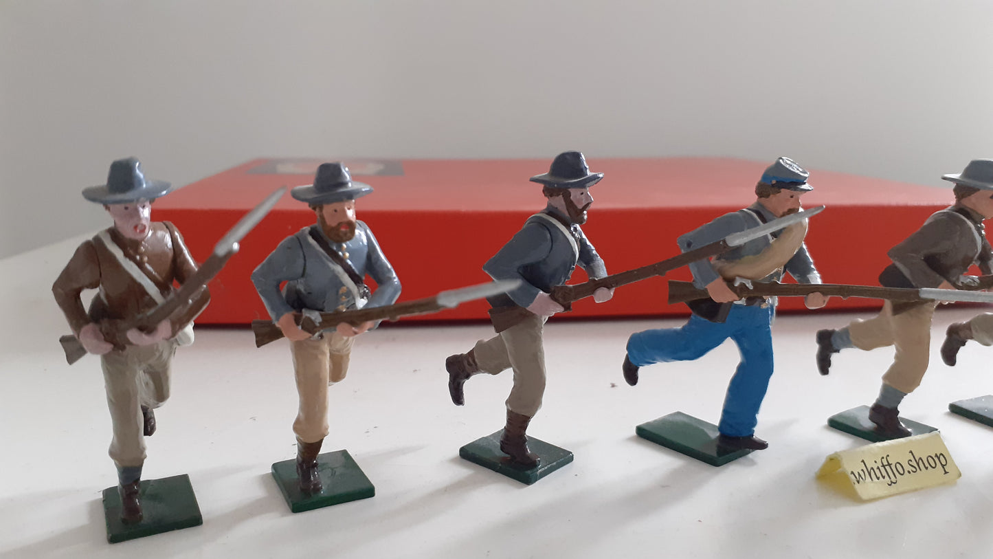 tradition 916 acw confederate charging infantry 1995 made 1:32 metal S450