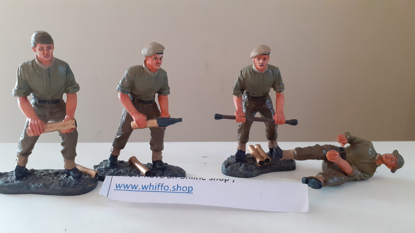 Britains 17587 2005  ww2 British 25pd Field Gun Artillery boxed 1:32 Wdb