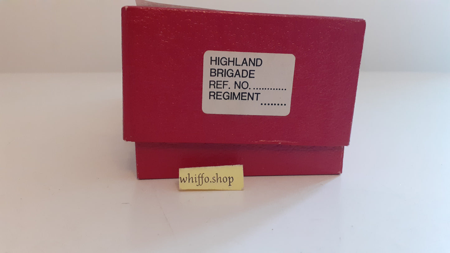trophy miniatures 1991 egypt sudan highland brigade Gordon highlanders  box S454