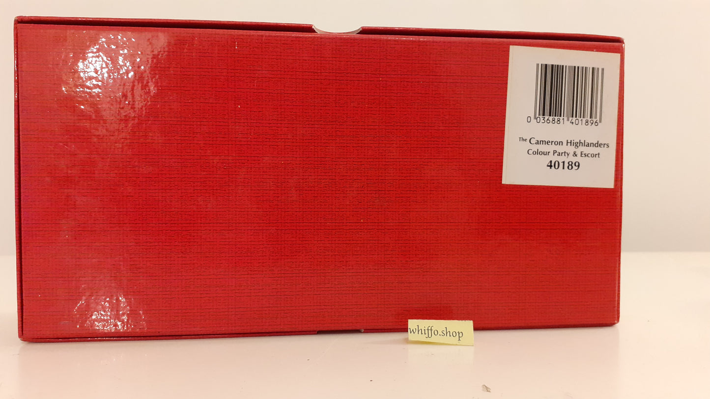 Britains 40189 Cameron Highlanders 2001 boxed 1:32 S423