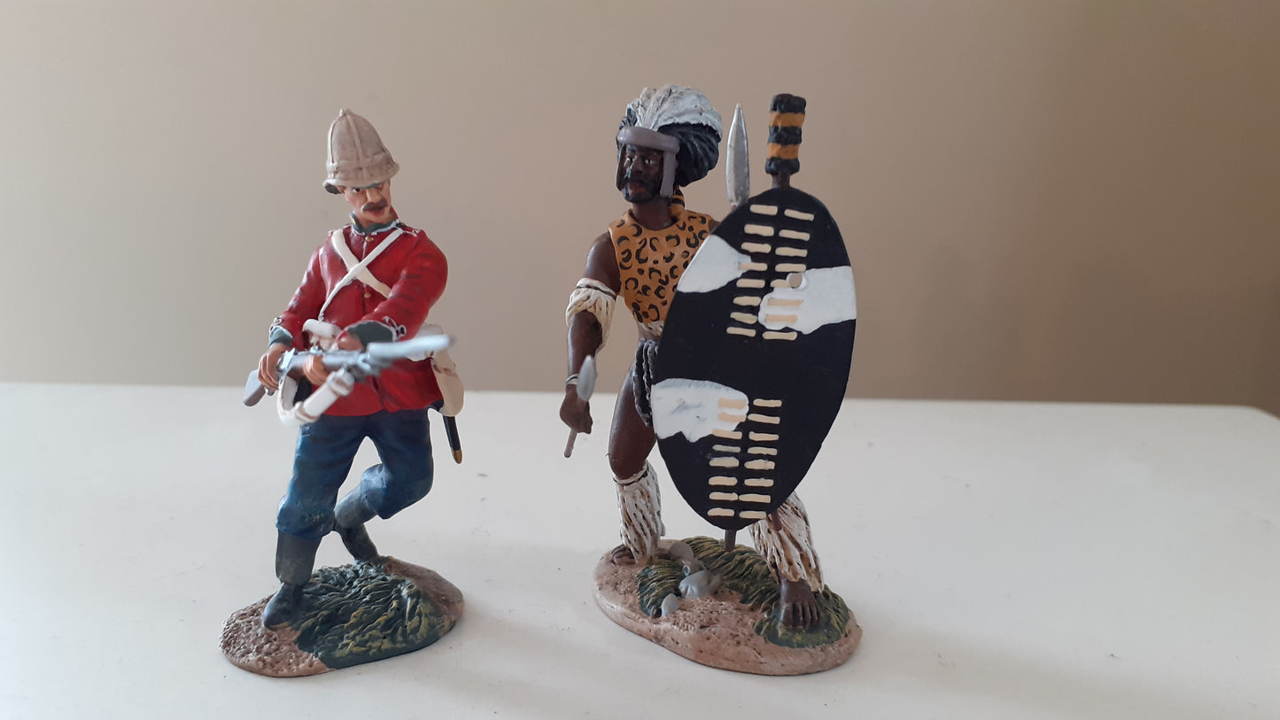 Britains 20131 Zulu wars 24th foot 1:32 metal Stuck Limited Edition boxed wdb