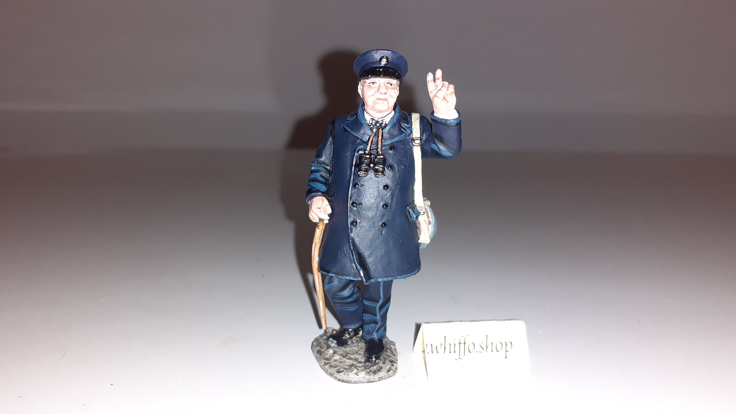 King and country Ww2 Winston Churchill 2003 boxed 1:30  D-day Dd55 Dd055 W16