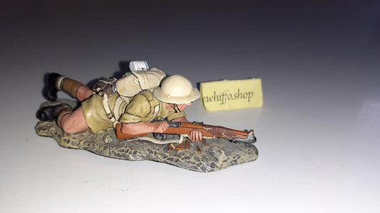 King and country ww2 8th Army Returning Fire 2006 no box Ea15 w13v