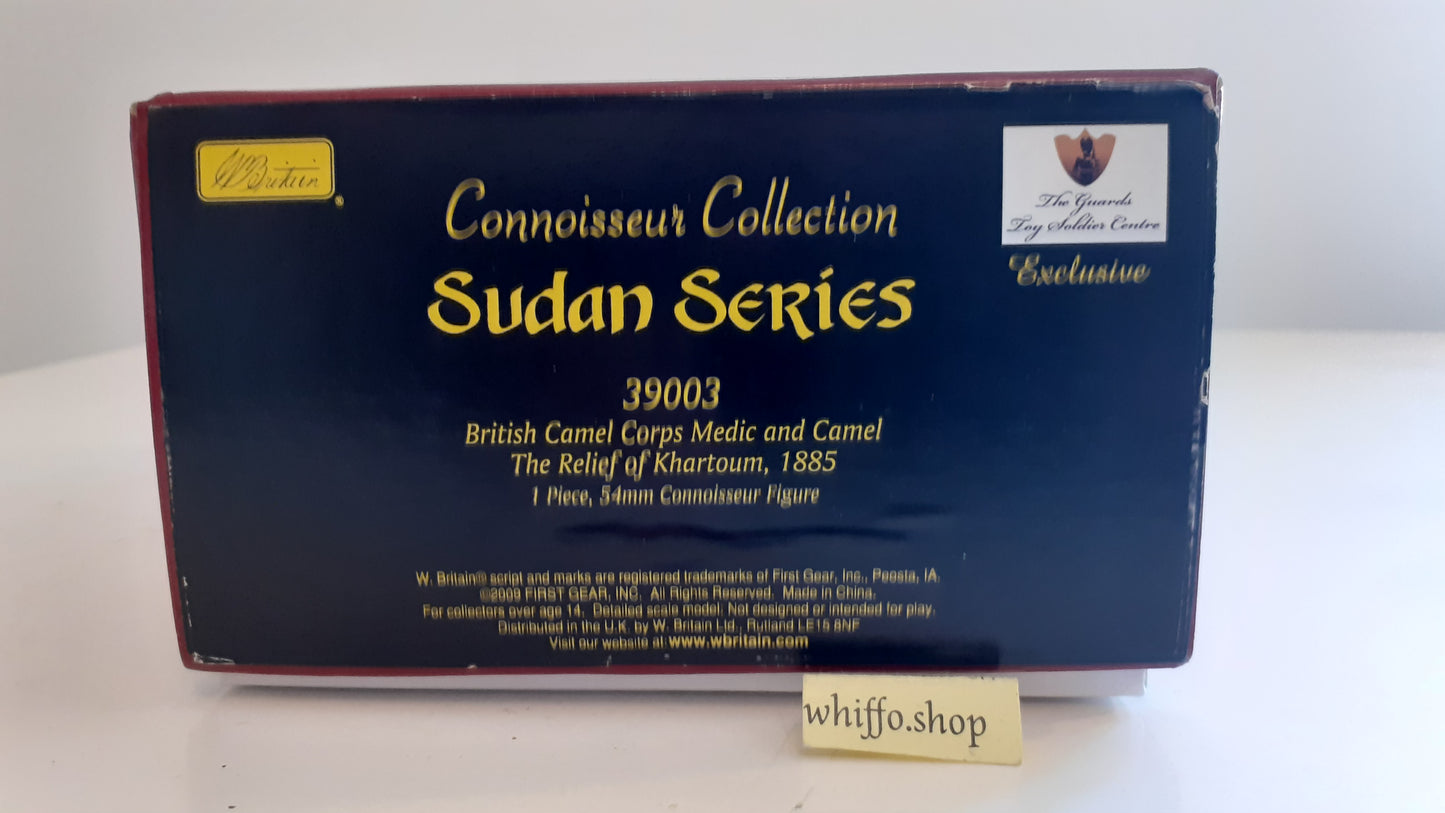Britains Sudan Nile Camel Corps Medic Only 200 Made 2009  1:32 metal S635