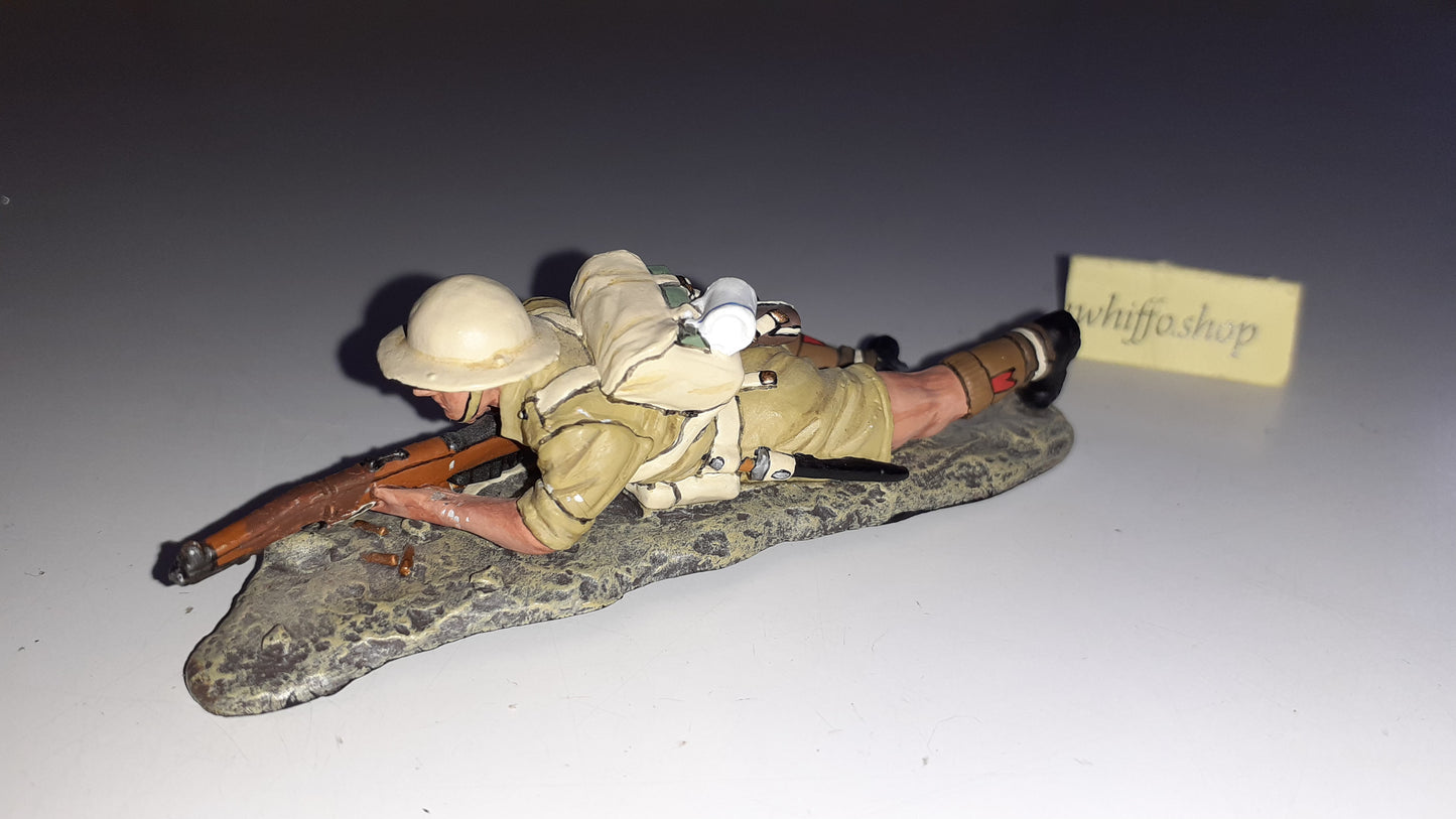 King and country ww2 8th Army Returning Fire 2006 no box Ea15 w13v