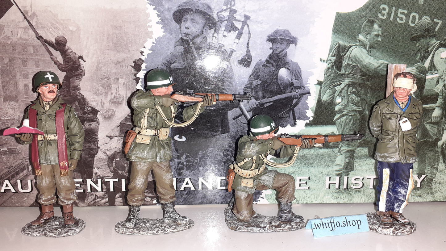 King and country Bba07 Bulge Ww2 Ultimate Price Firing Squad 2005 boxd 1:30 S7