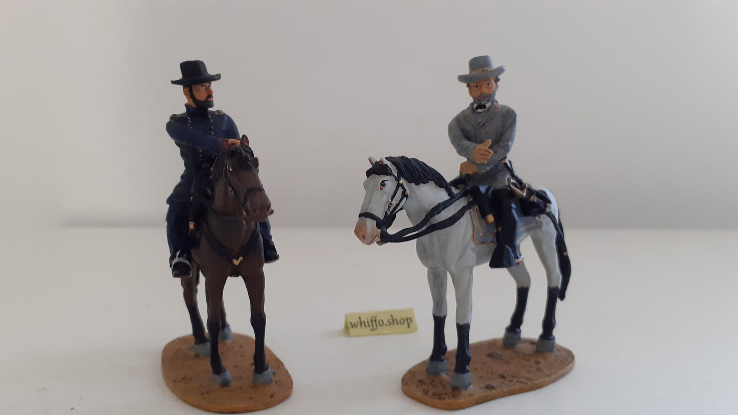 Britains 17545 Acw union confederate general lee and grant 2003 1:32 metal S525
