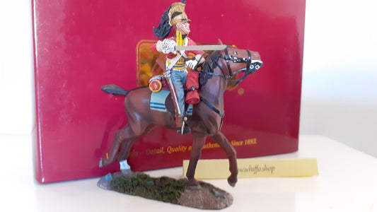 Britains 36055 Napoleonic Waterloo 1st Royal Dragoons Trooper Charging boxed S8