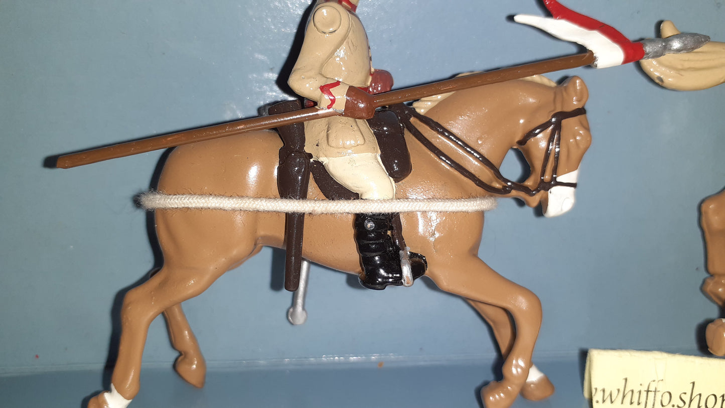 Britains 8951 38th Central Lancers India cavalry 90s 1 Tail Gone In Plain Box S7