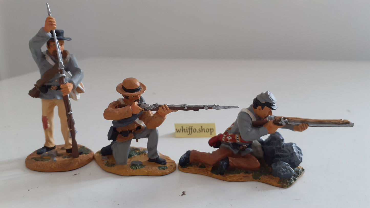 Britains 17430 2003 acw confederate 55th north carolina sharpshooters 1:32  s512