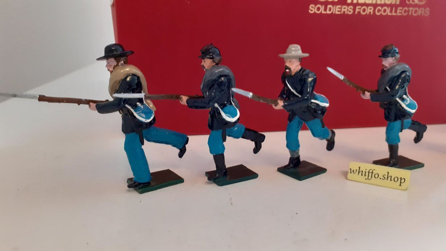 tradition 901 acw union infantry 1995 made 1:32 metal S450