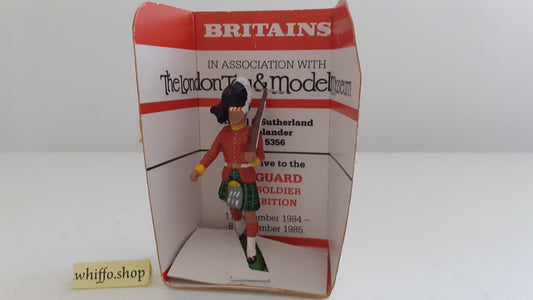 Britains 1984 deetail 250 made argyll Sutherland highlanders 1:32 metal dc8
