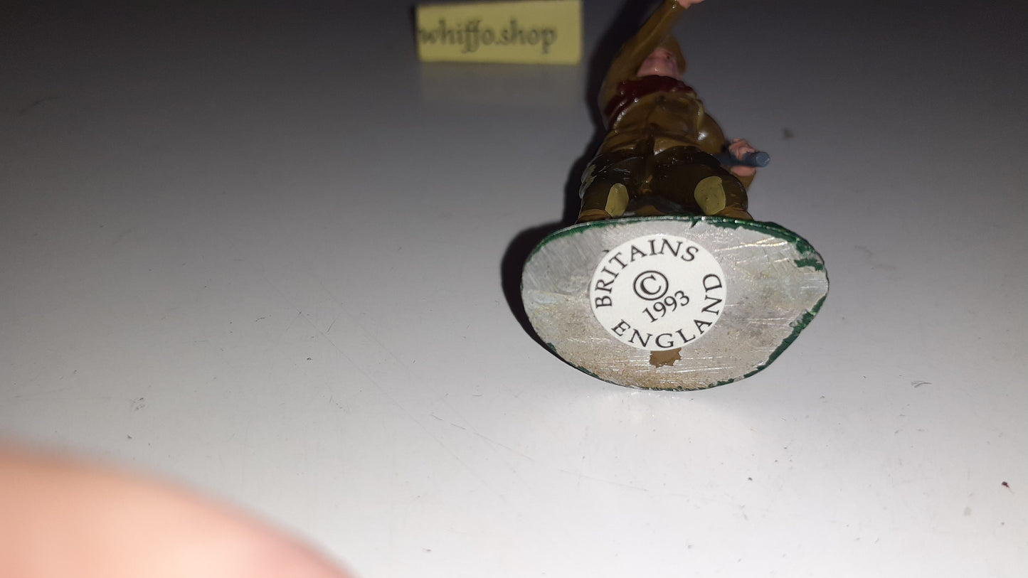 Britains 8912 Ww1 Artillery 4.5 Howitzer Limber Khaki 1993 s855