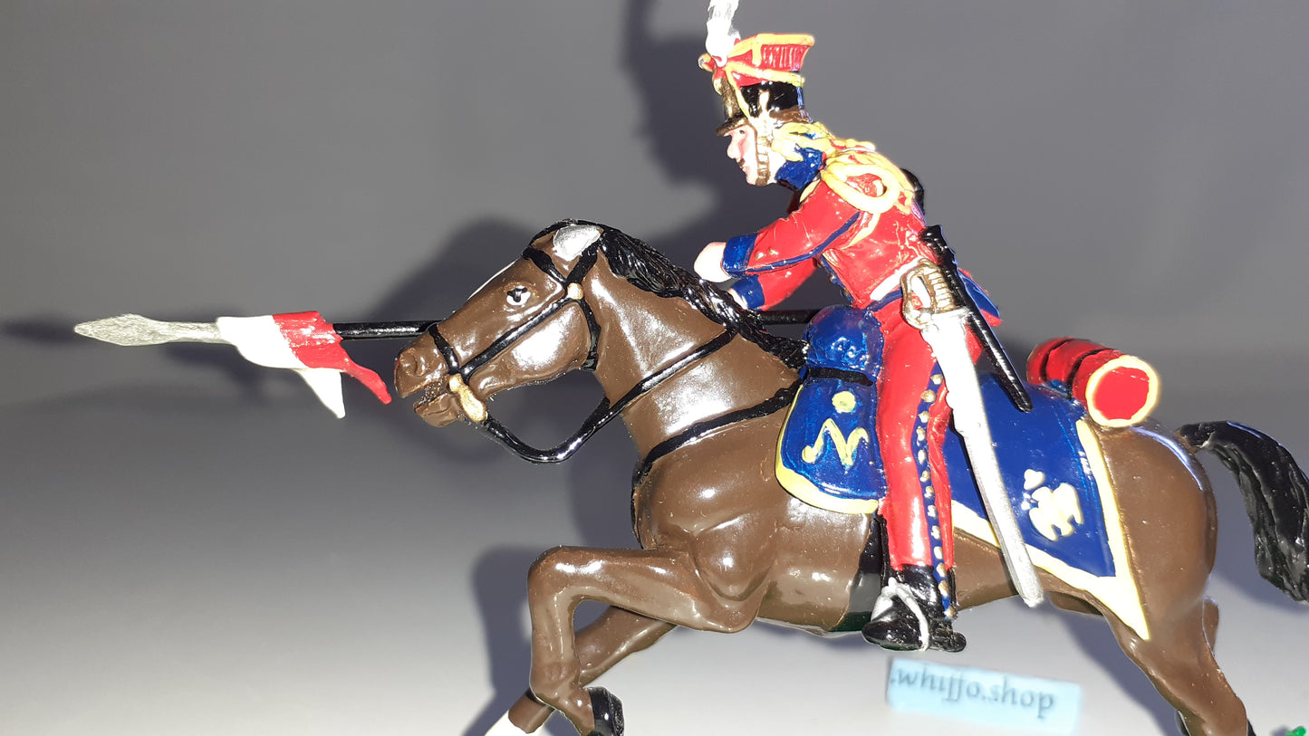 trophy miniatures 1991 Napoleonic War Dutch Lancers Cavalry Wa54 1:32 s848