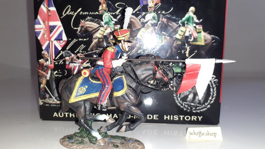 King and country Waterloo Napoleonic Dutch Lancer boxd 1:30 Na161 S560