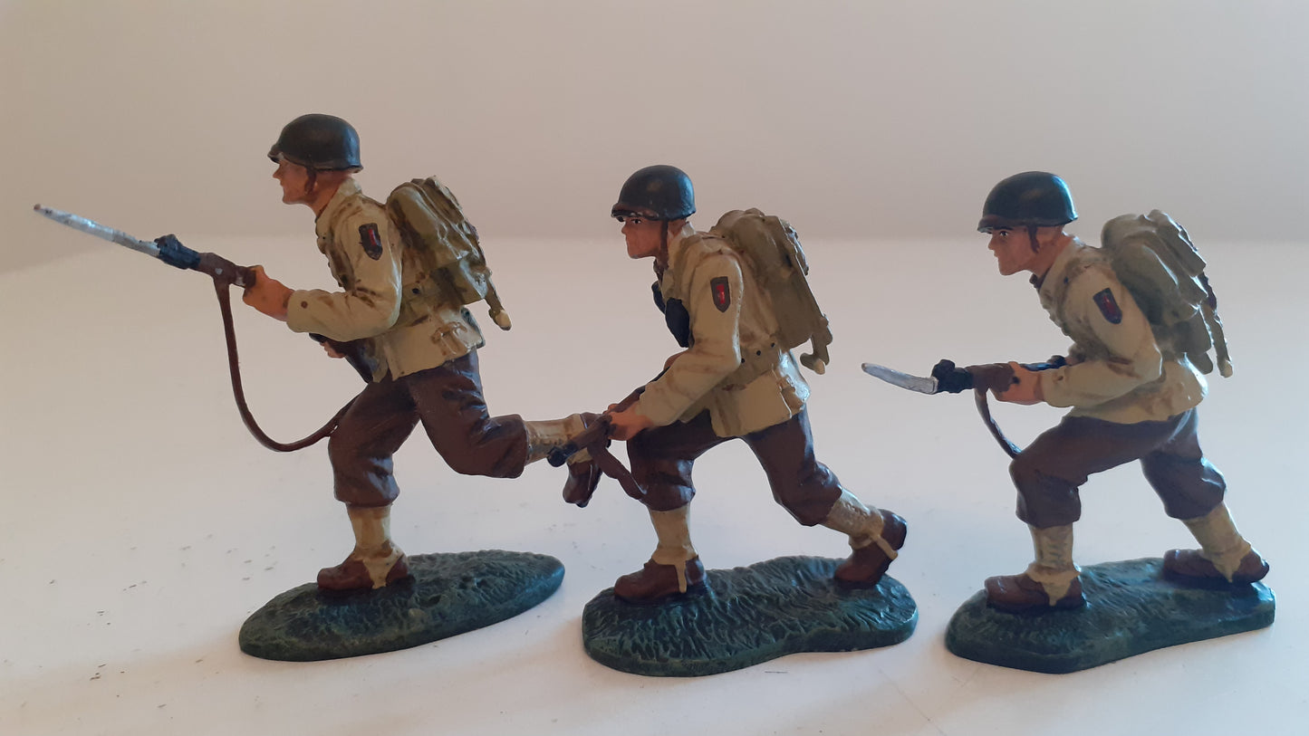 Britains 17142 ww2 US big red one infantry d-day 2003 boxed s423