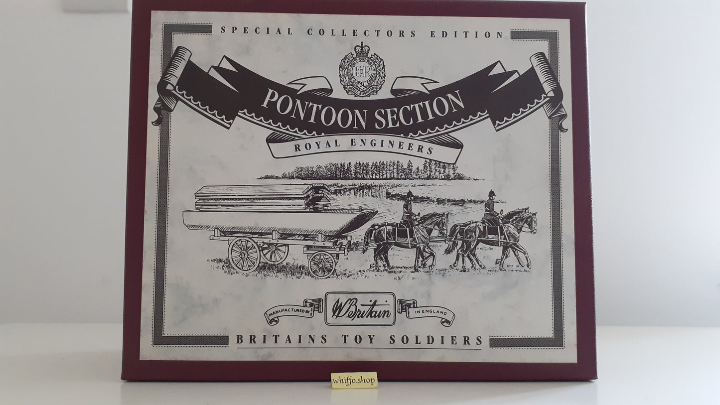 Britains 5962 Royal engineers pontoon section bridge 1999 1:32 metal wb57