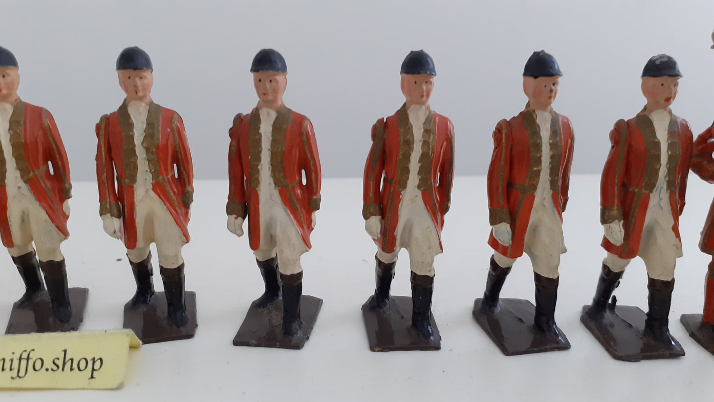 Britains 1475 coronation coach Beefeaters coxhmen outrider boxed 1:32 1952 wdb60