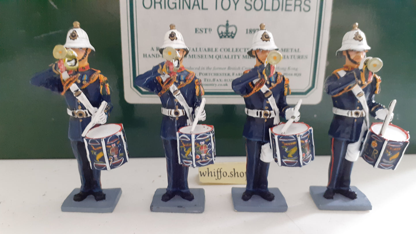 King and country ww2 royal marines band boxed 1:30 wdb50 set 2