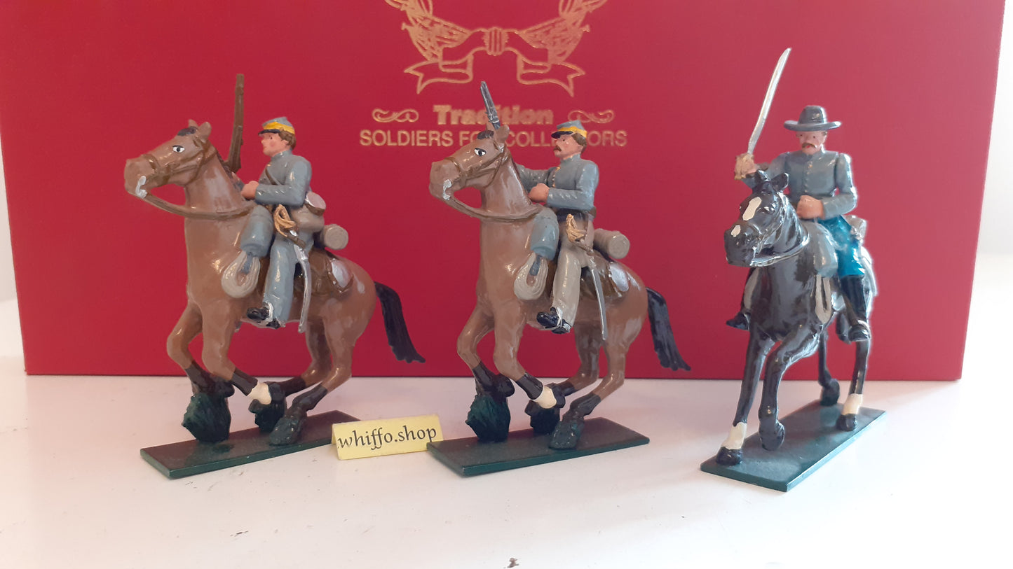 tradition 917 acw confederate cavalry 1995 made 1:32 metal S450
