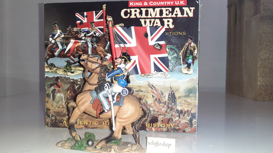 King and country Crw03 Crimean War 17th Lancer Flag Light Brigade 2007 boxd S1