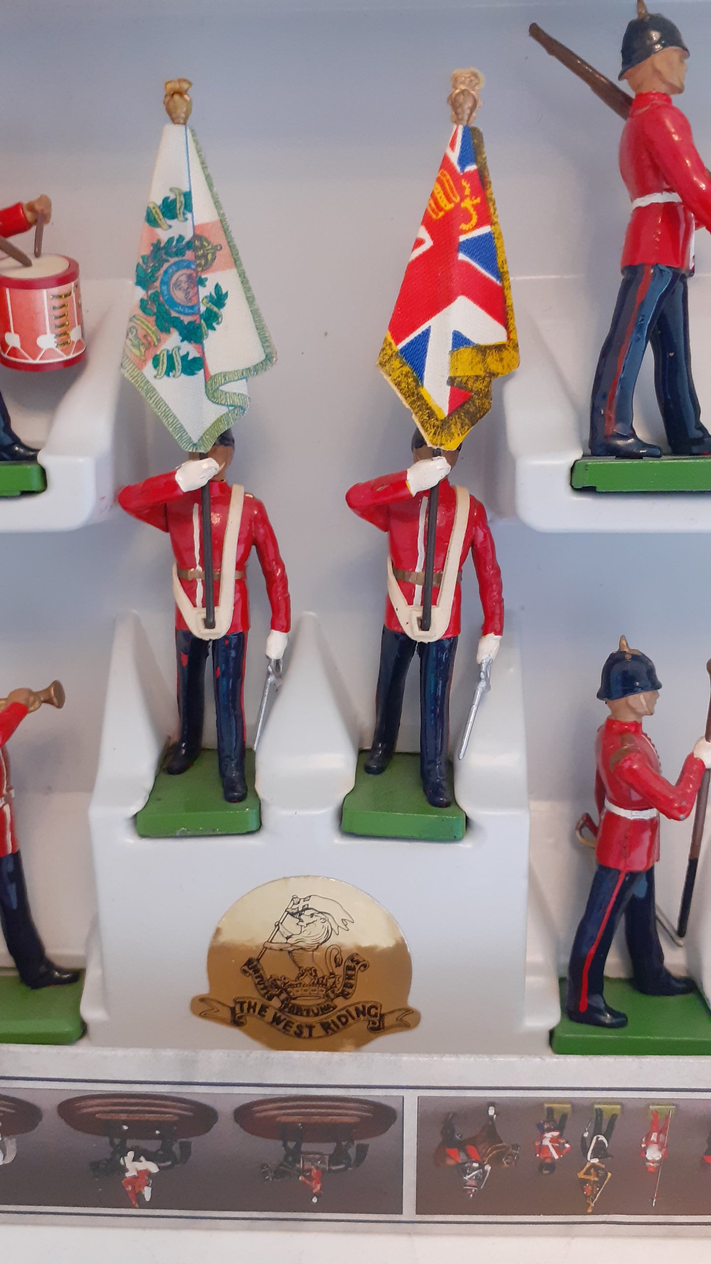 BRITAINS 5803 Duke Of Wellington Wellingtons Regiment Ceremonial 1991 1:32 S821