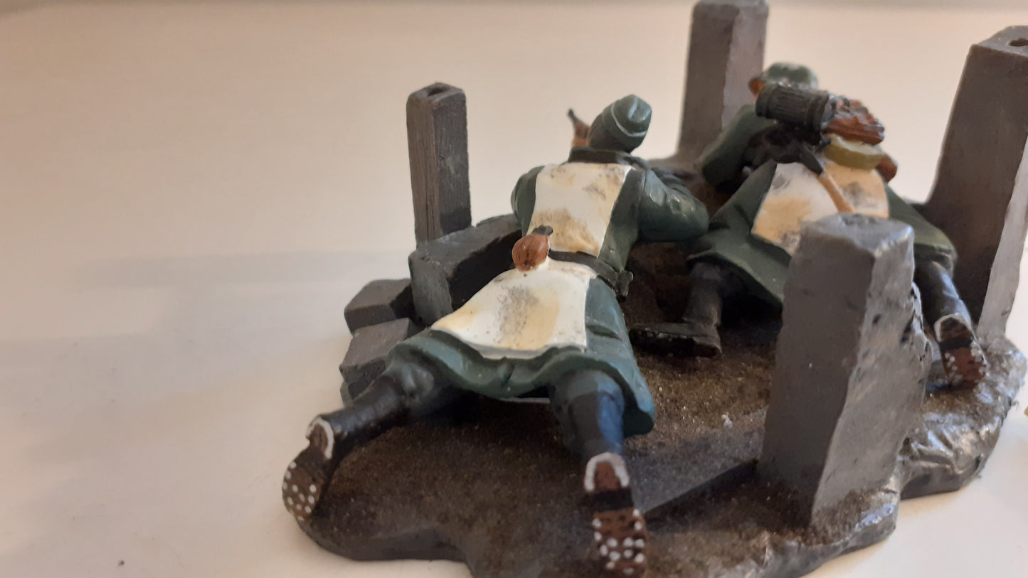 Britains 17607 Ww2 German Sniper Team 2005 1:32 metal S522