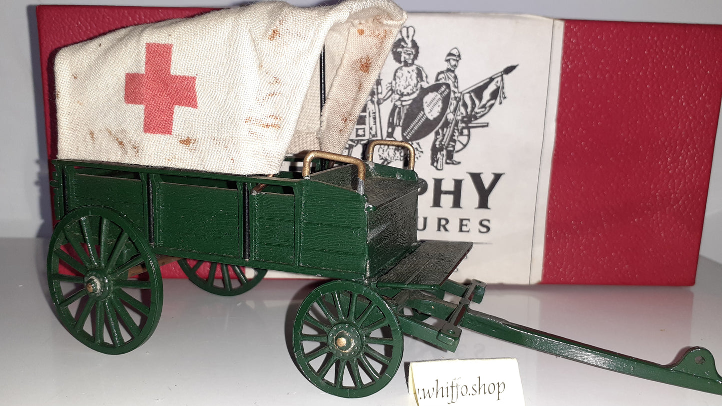 early trophy miniatures 1991 zulu war Ambulance wagon Eq30 Eq30a 1:32 metal box s2